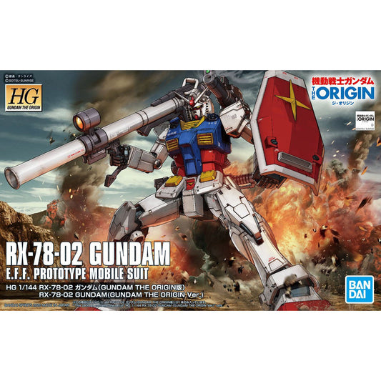 HG 1/144 RX-78-2 Gundam (GUNDAM THE ORIGIN VER.)