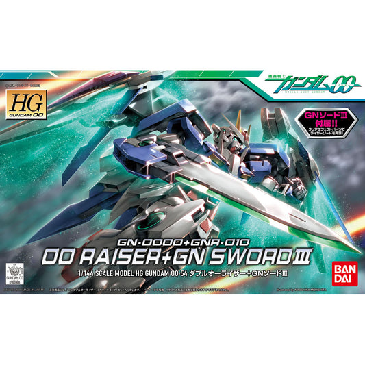 HG 1/144 00 Raiser + GN Sword III