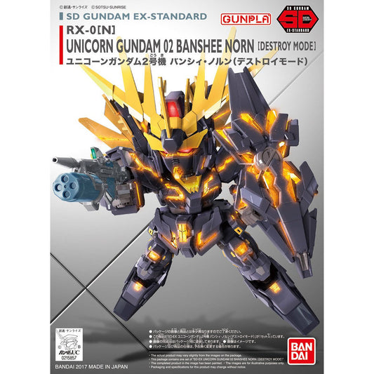 SD Gundam EX-Standard 15 Unicorn Gundam 2 Banshee Norn