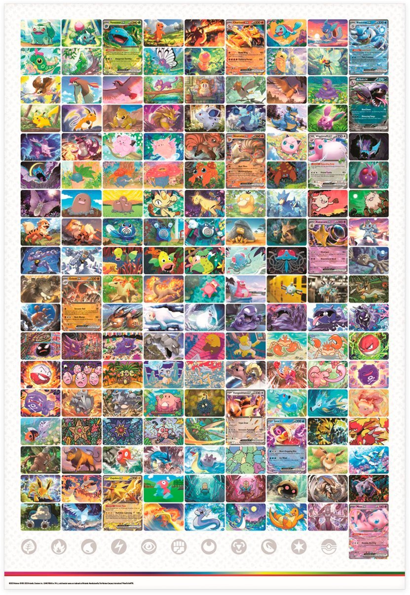 Pokémon TCG: Scarlet & Violet SV3.5 - 151 Poster Box