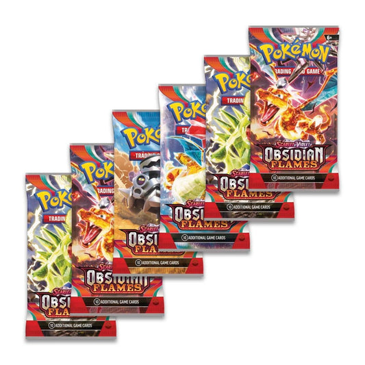 Pokémon TCG: Scarlet & Violet Obsidian Flames 6 Booster Bundle SV03
