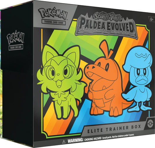 Pokémon TCG: Scarlet & Violet SV02 Paldea Evolved Elite Trainer Box (ETB)