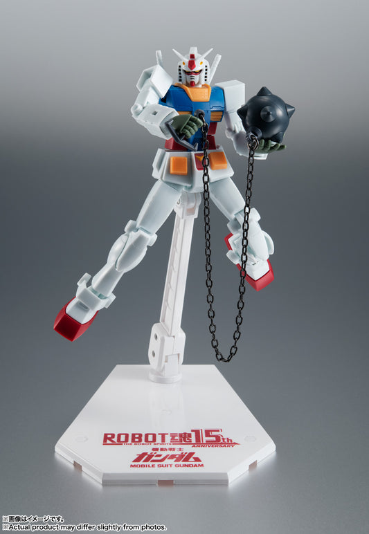 ROBOT Damashii (SIDE MS) RX-78-2 Gundam ver. ANIME ~ ROBOT SPIRITS 15th ANNIVERSARY ~