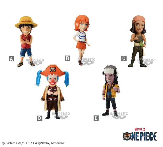 [PRE-ORDER] One Piece (Netflix) World Collectable Figure Vol.1 Set of 5 Figures