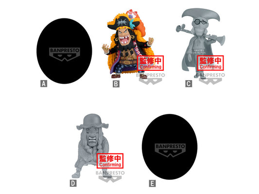 [PRE-ORDER] One Piece World Collectable Figure Trafalgar Law VS Blackbeard Pirates Set of 5 Figures