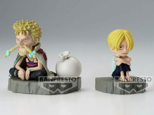 [PRE-ORDER] One Piece World Collectable Figure Log Stories Sanji & Zeff