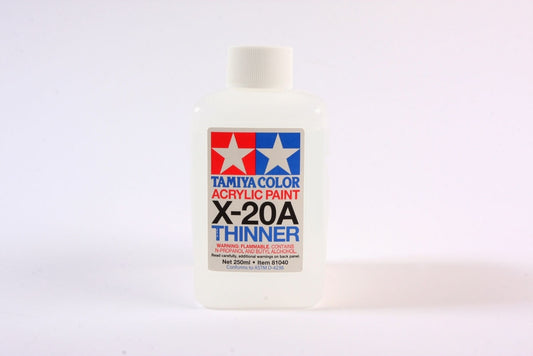 TAMIYA - Acryl/Poly Thinner X-20A 250Ml