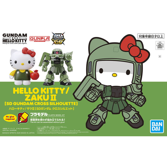 SD Cross Silhouette Hello Kitty / Zaku II
