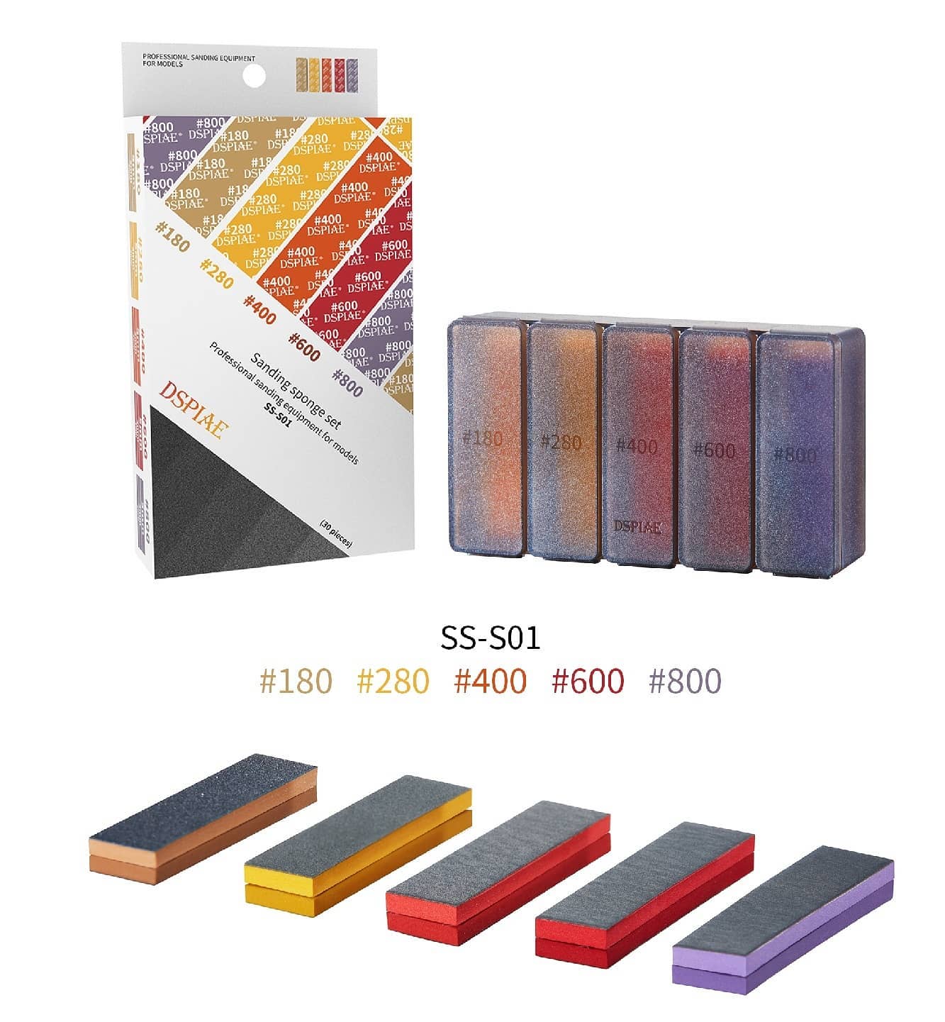 DSPIAE SANDING SPONGE.