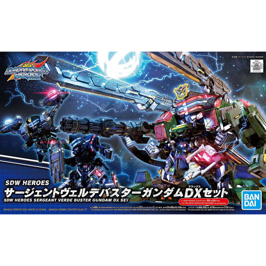SDW Heroes Sargeant Verde Buster Gundam DX Set