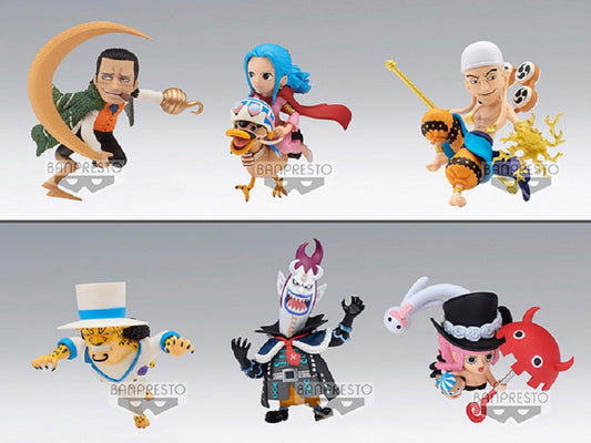 One Piece World Collectable Figure The Great Pirates 100 Landscapes Vol.6 Set of 6 Figures.
