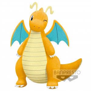POKEMON BANPRESTO SUPER BIG DRAGONITE PLUSH.