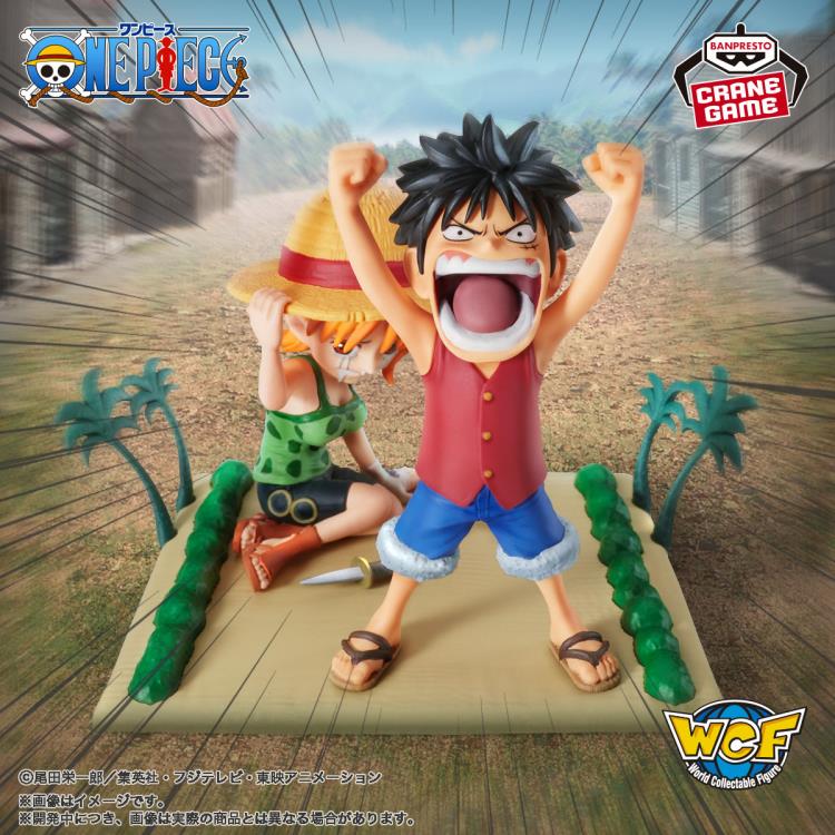 One Piece World Collectable Figure Log Stories Luffy & Nami