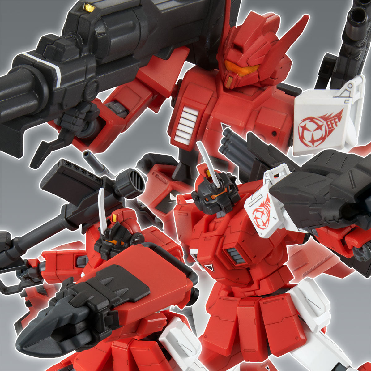 HGUC 1/144 Red Giant 03rd MS Team Set