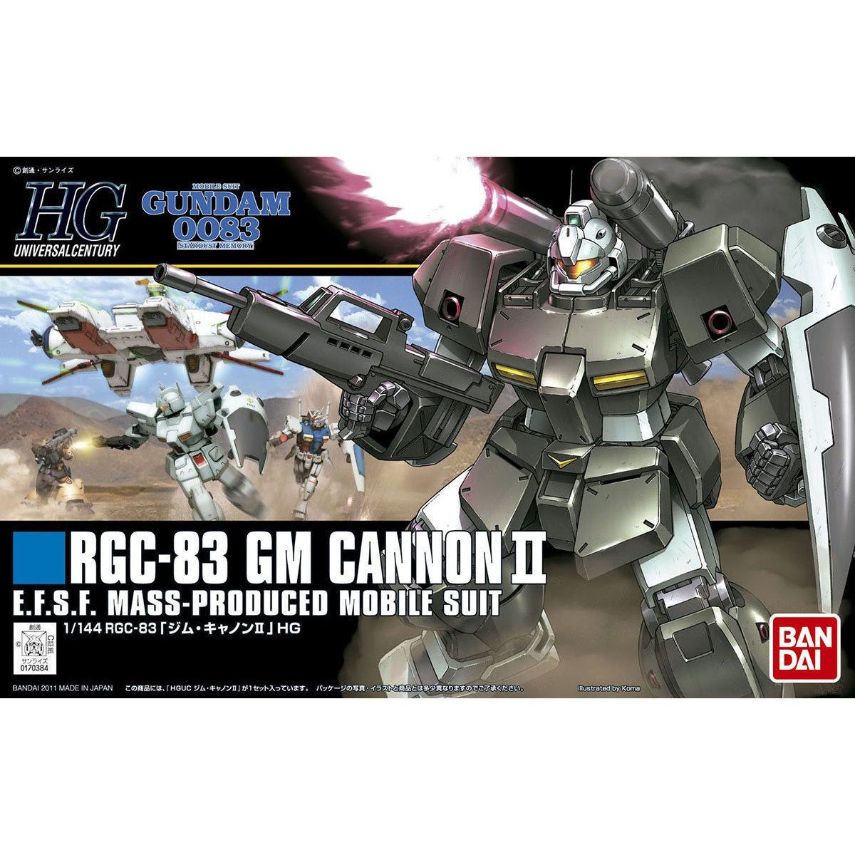 HGUC 1/144 GM Cannon II