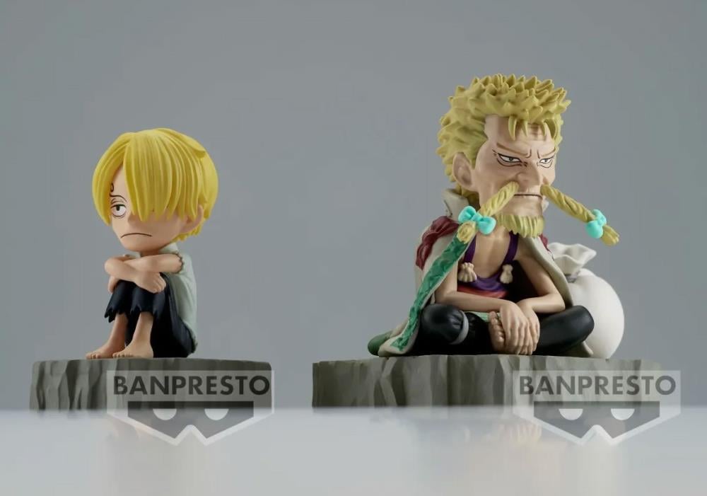 One Piece World Collectable Figure Log Stories Sanji & Zeff