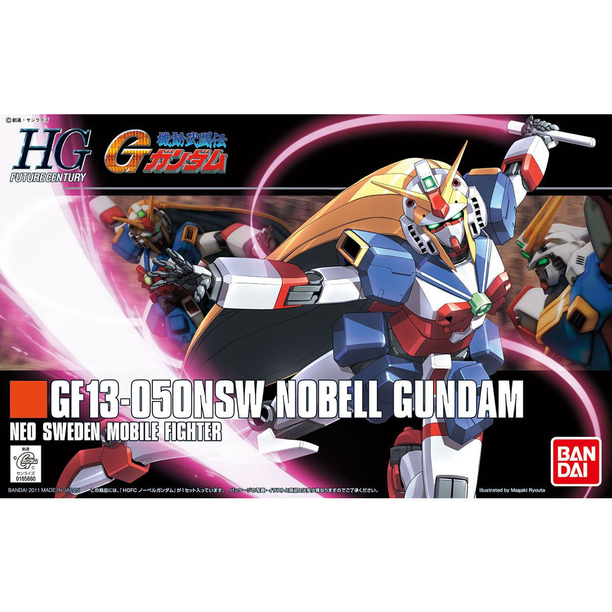 HGFC 1/144 Nobel Gundam