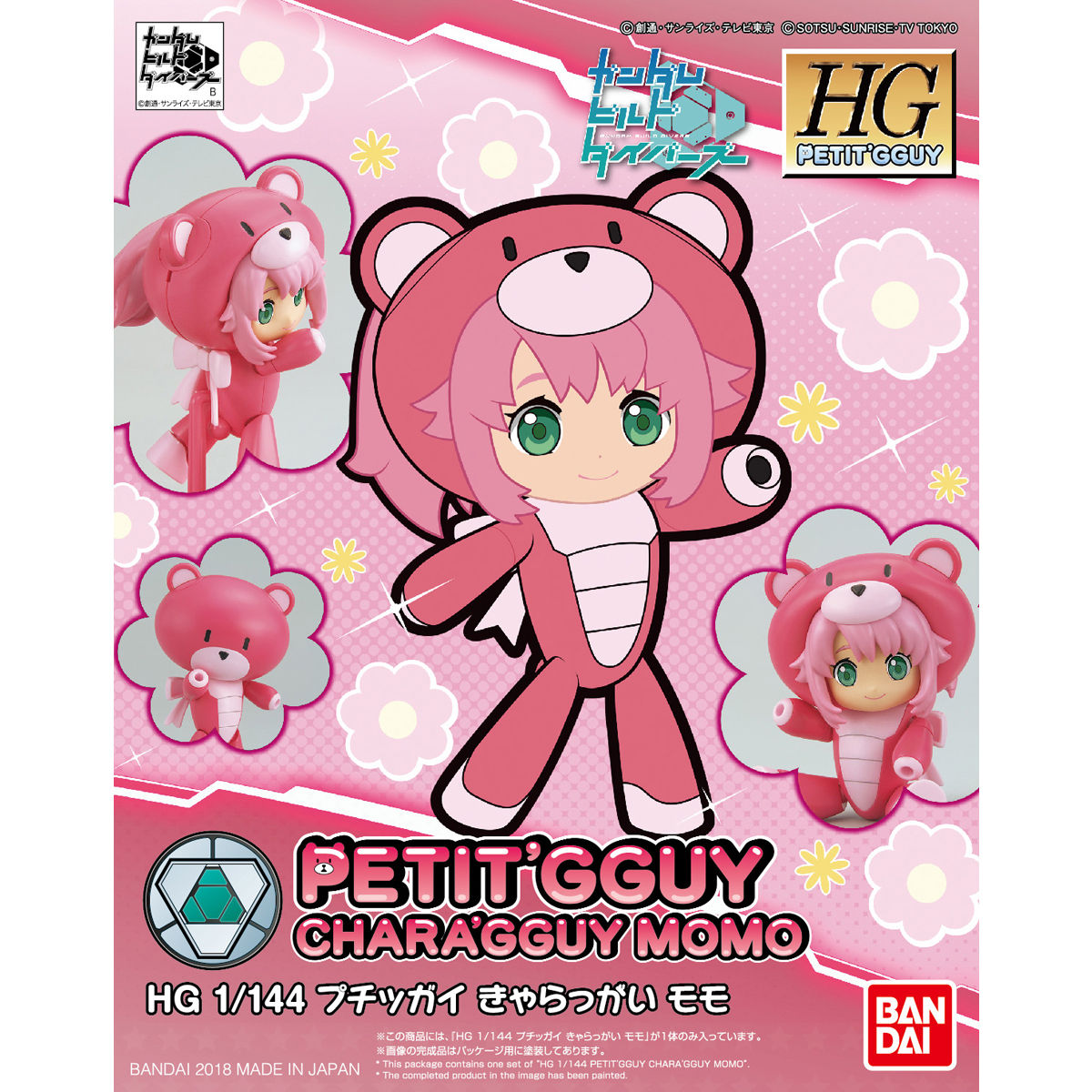 HGPG 1/144 Petit’gguy Chara’gguy Momo