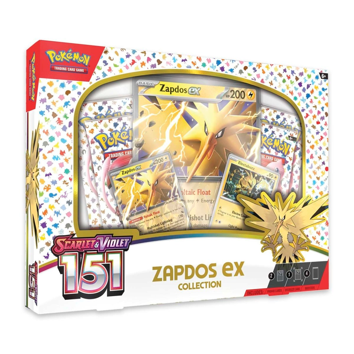 Pokémon TCG: Scarlet & Violet SV3.5 - 151 Collection (Zapdos ex)