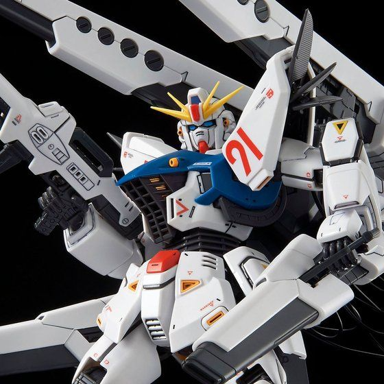MG 1/100 Gundam F91 Ver 2.0 Back Cannon Type & Twin V.S.B.R. Set Up Type