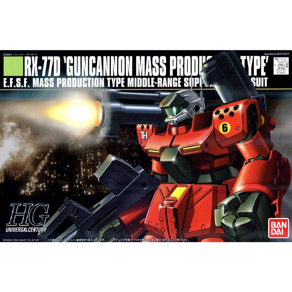 HGUC 1/144 Guncannon Mass Production Type