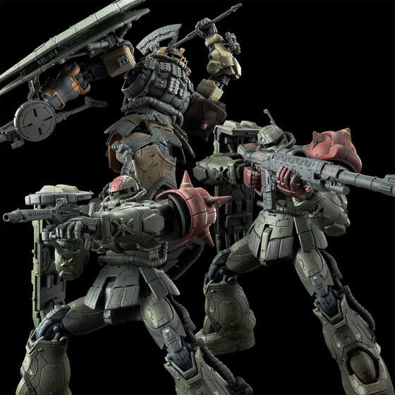 HG 1/144 Zaku II F-Type Chubs & Kale + Zaku II (Unidentified Type) Solari Custom Parts