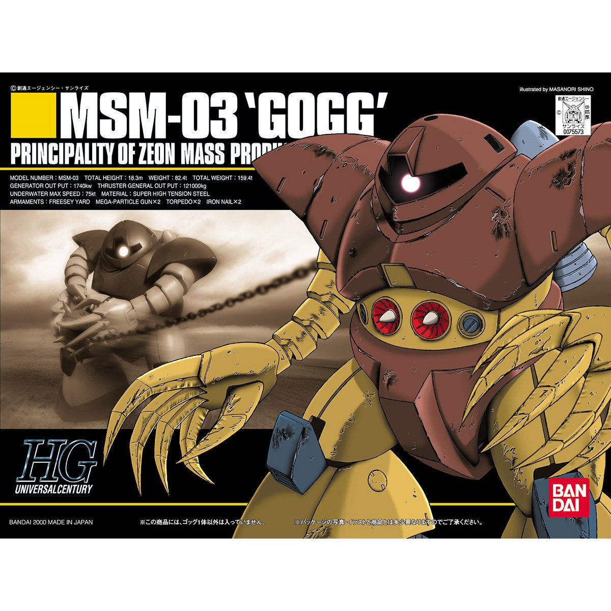 HGUC 1/144 Gogg