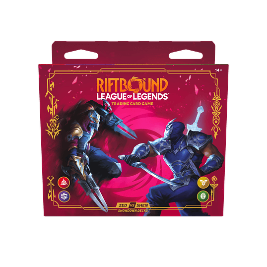 [PRE-ORDER] Riftbound: League of Legends TCG Vendetta Showdown Zed VS Shen Deck