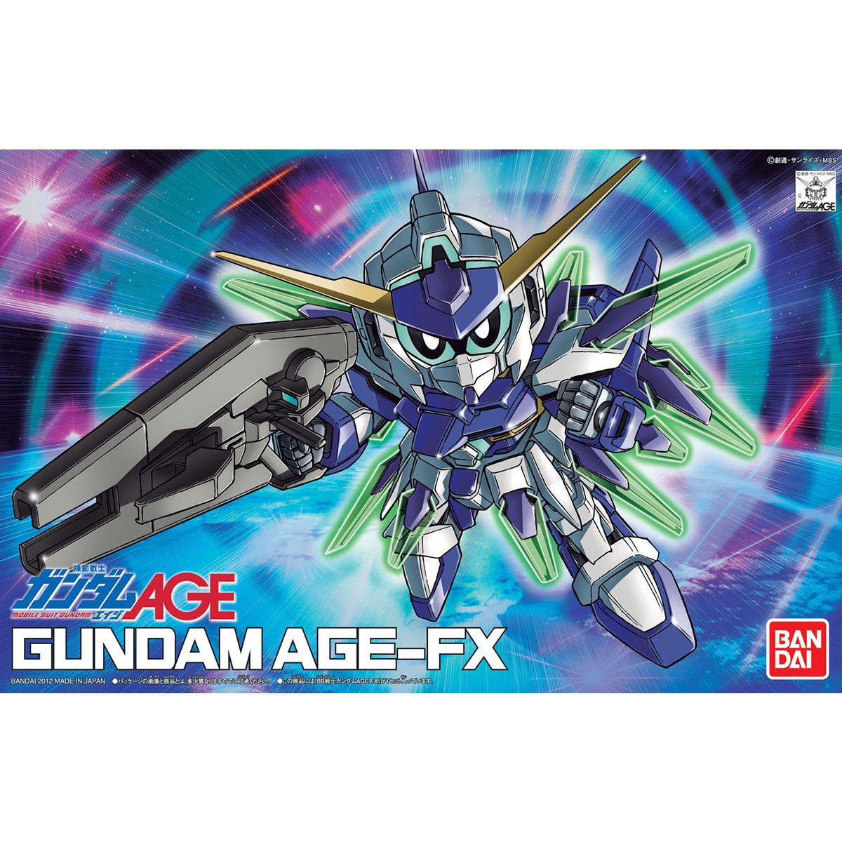 BB Senshi #376 Gundam AGE-FX