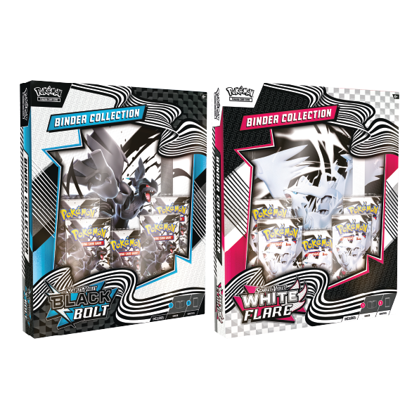 Pokémon TCG: Scarlet & Violet SV10.5 Black Bolt / White Flare Binder Collection