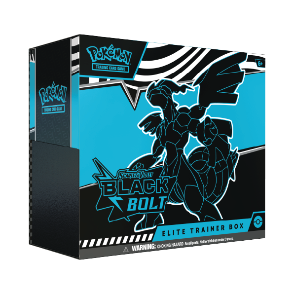 Pokémon TCG: Scarlet & Violet SV10.5 Black Bolt / White Flare Elite Trainer Box (ETB)