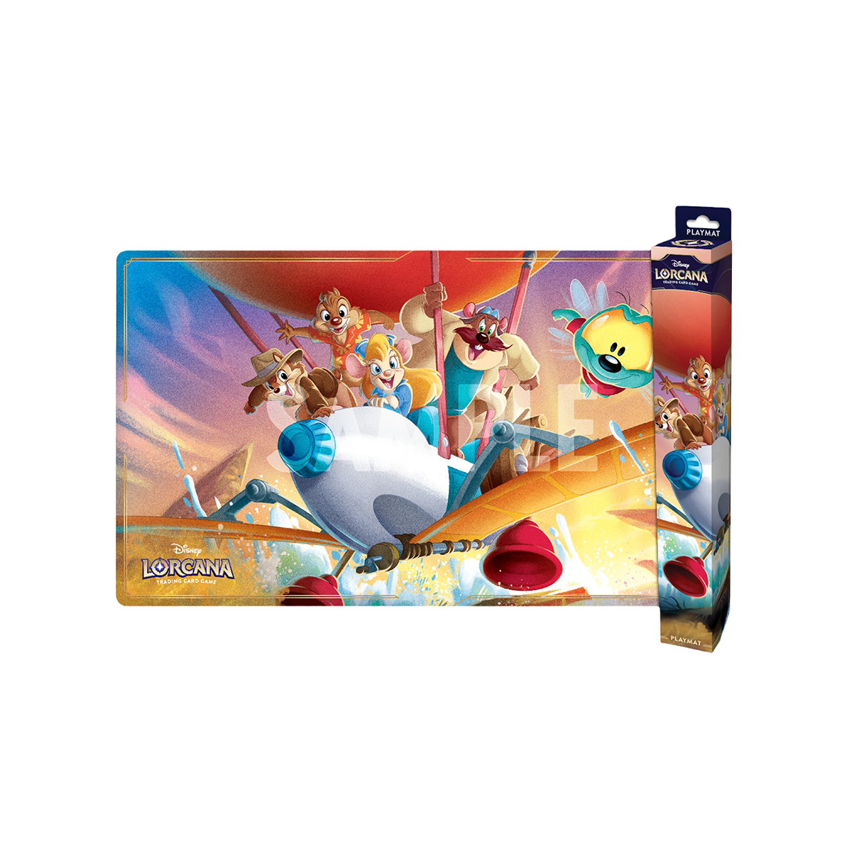 Disney Lorcana Playmat Rescue Rangers Away!