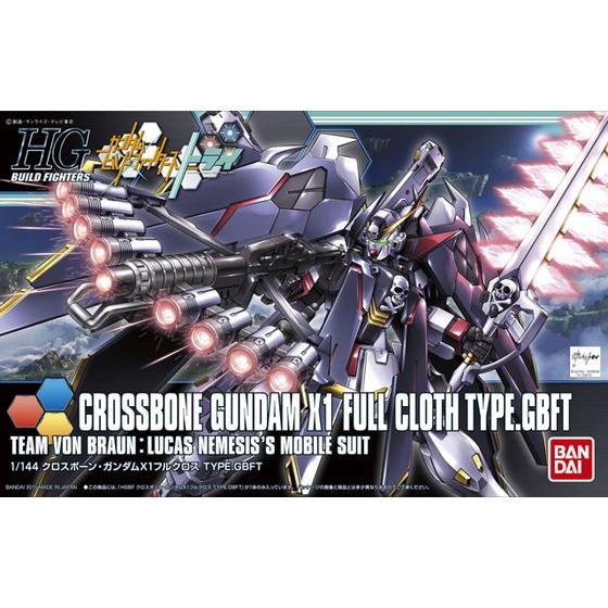 HGBF 1/144 Crossbone Gundam X1 Full Cloth Type.GBFT