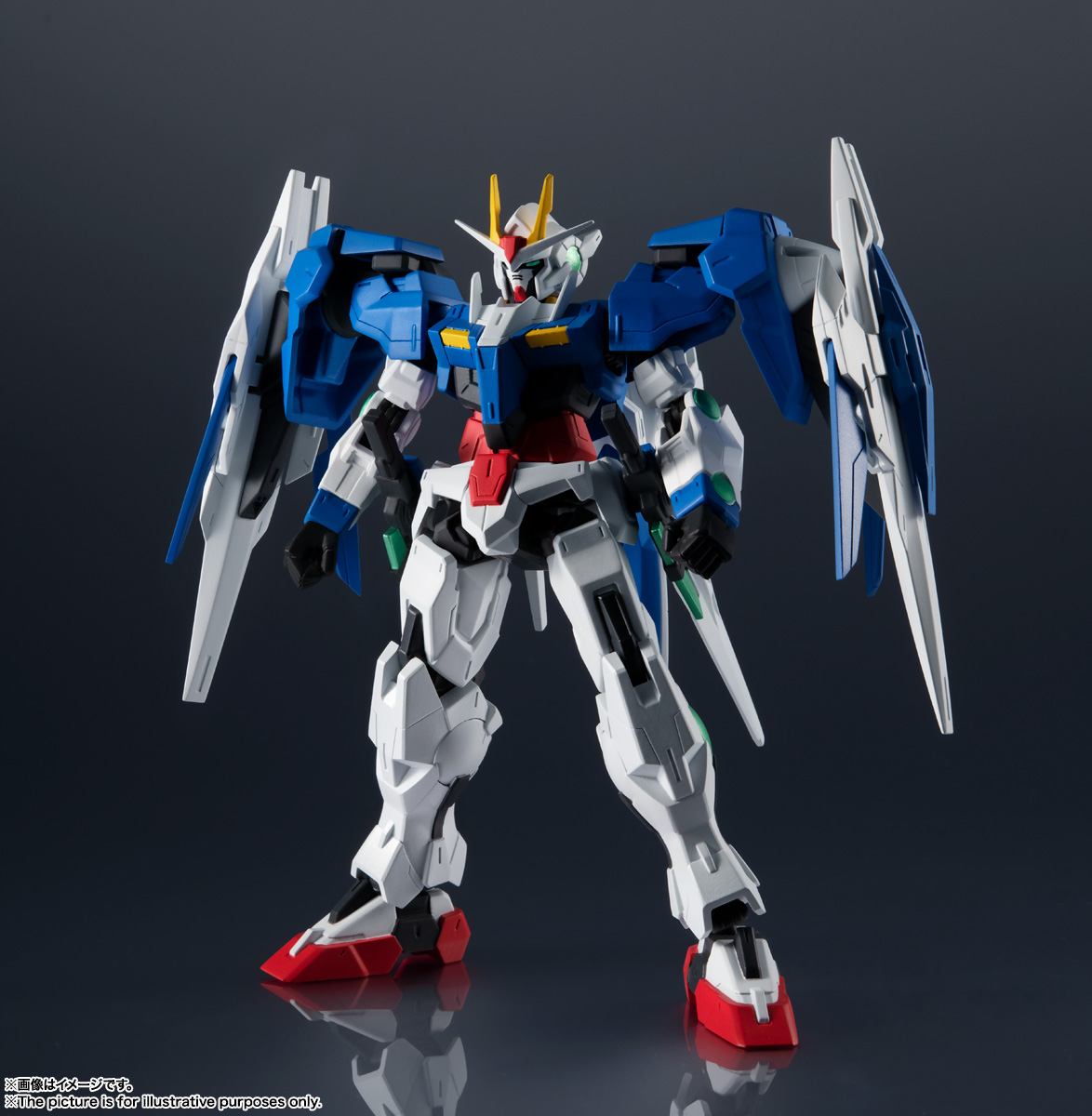 GUNDAM UNIVERSE GN-0000 + GNR-010 00 Raiser