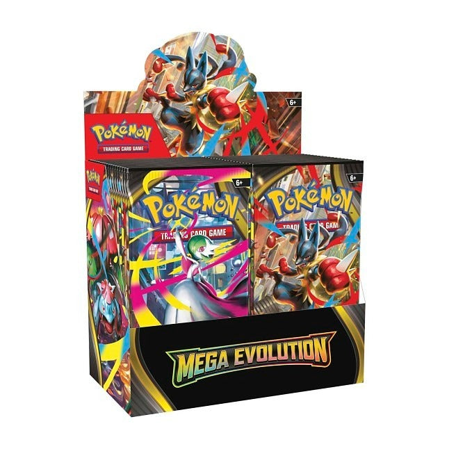 Pokémon TCG: Mega Evolution Enhanced Booster Box / Half Booster Box