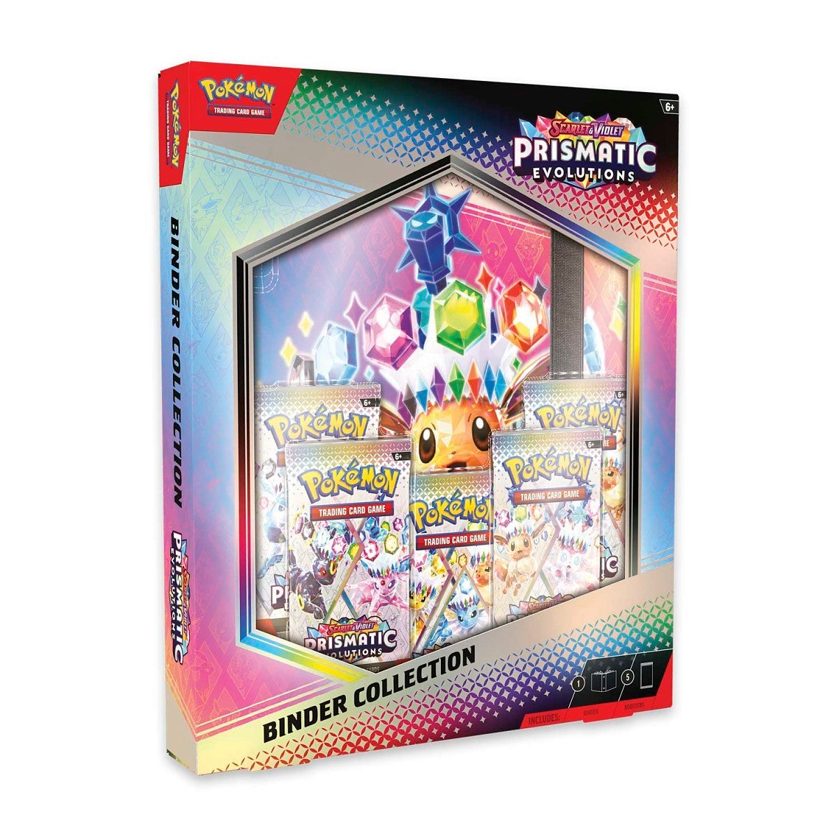 Pokémon TCG: Scarlet & Violet SV08.5 Prismatic Evolutions Binder Collection
