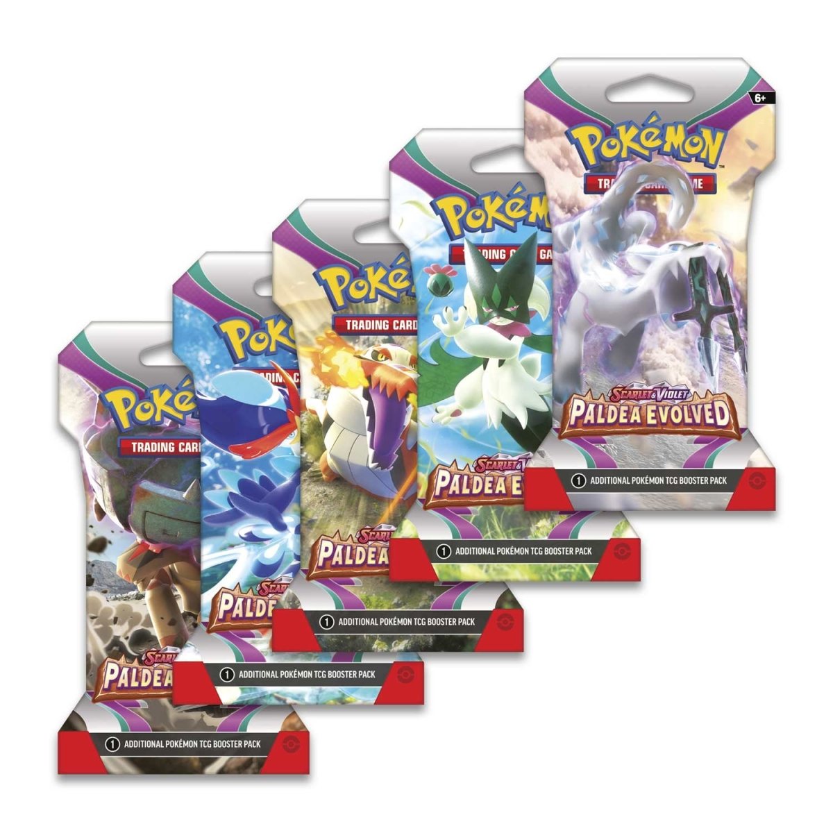 Pokémon TCG: Scarlet & Violet SV02 Paldea Evolved Sleeved Booster Pack