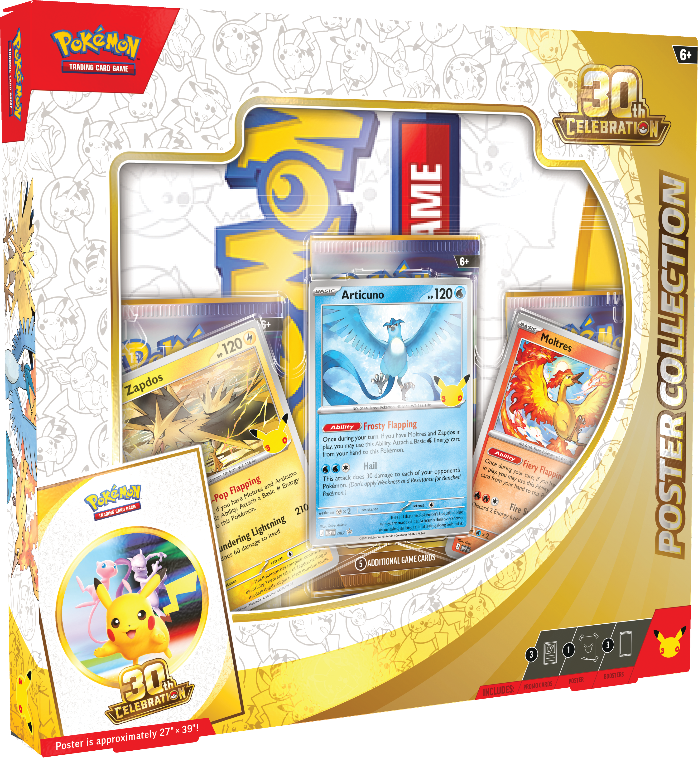 Pokemon TCG 30th Celebration Poster Collection