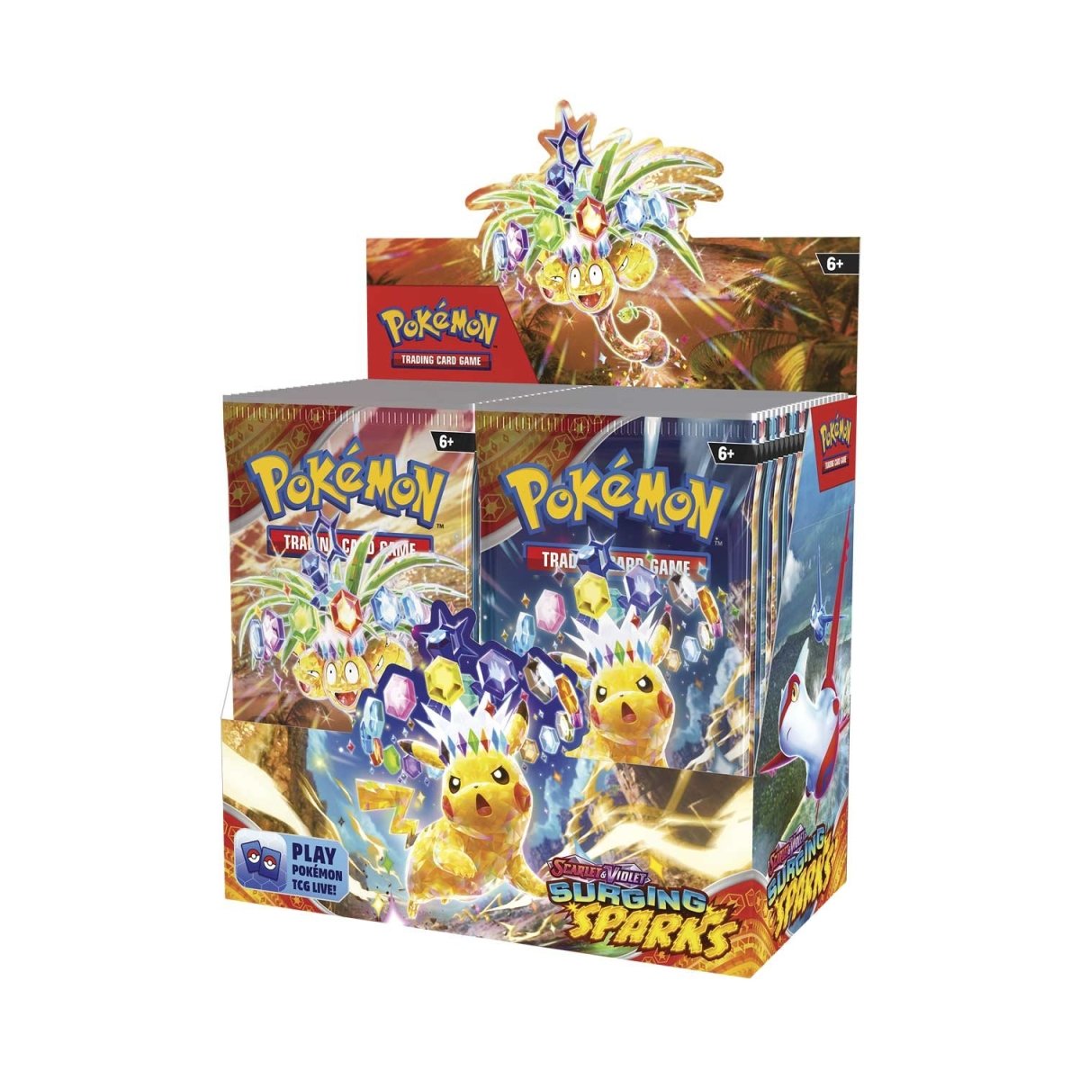 Pokémon TCG: Scarlet & Violet SV08 Surging Sparks Booster Box