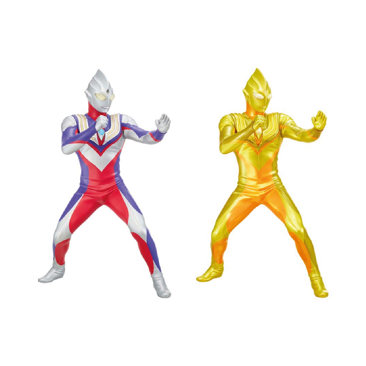 Ultraman Tiga Hero's Brave Statue Ultraman Tiga Kagayakeru Monotachi (Multi Type / Glitter Type