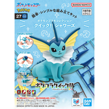 Pokemon Pokepla Collection Quick!! 27 Vaporeon