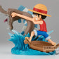 One Piece World Collectable Figure Log Stories Monkey D. Luffy vs Local Sea Monster