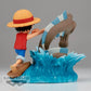 One Piece World Collectable Figure Log Stories Monkey D. Luffy vs Local Sea Monster