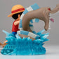One Piece World Collectable Figure Log Stories Monkey D. Luffy vs Local Sea Monster