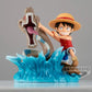 One Piece World Collectable Figure Log Stories Monkey D. Luffy vs Local Sea Monster