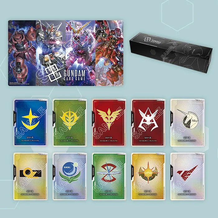 GUNDAM CARD GAME Official Goods Set 01 - First Combat [JPN] [EXV01]