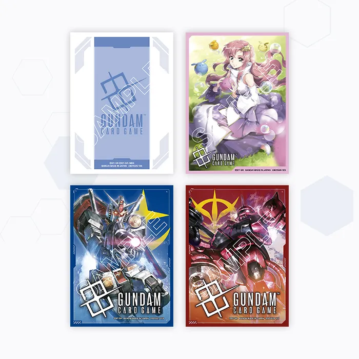 GUNDAM CARD GAME Official Card Sleeves 01