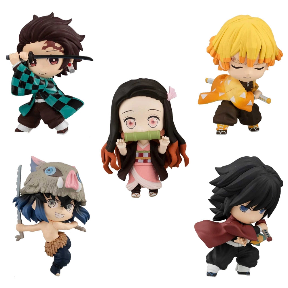 Demon Slayer: Kimetsu no Yaiba Chibi Masters Set of 5 Figures