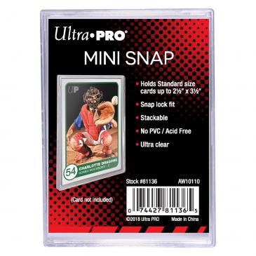 Ultra Pro UV Mini Snap Card Holder