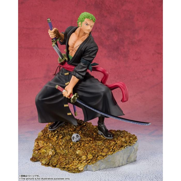 Figuarts ZERO Roronoa Zoro Wt100 Memorial 100 Views Of The Great Pirates Drawn By Eiichiro Oda